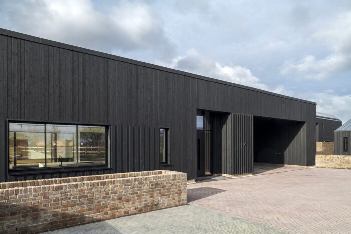 One of the barns at Hartdene