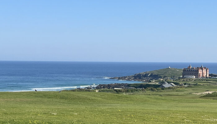 sea in Newquay
