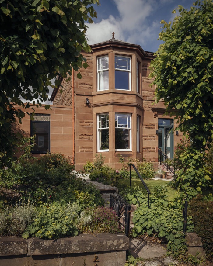 James' terraced house