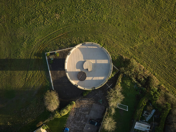 Overhead view of Tonwell Tower