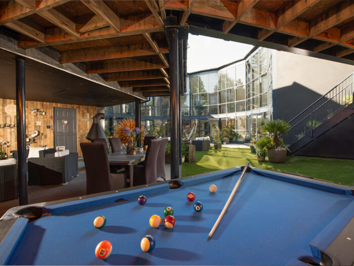 Woolbrook reservoir undercover lounge